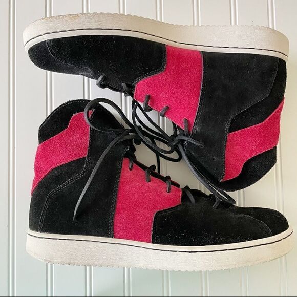 Nike Jordan Russel Westbrook 0.2 Red/Black Suede Hi Top Sneakers - Size 11.5 - Picture 2 of 8